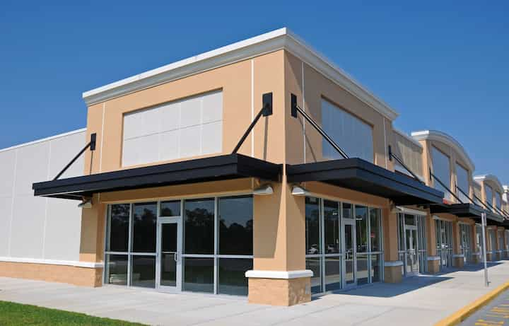 Durable commercial awning installation in Tallahassee